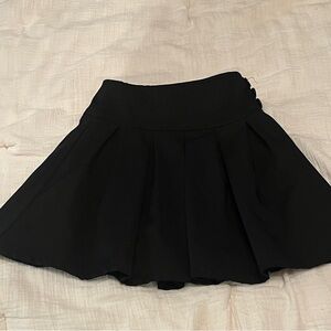 Kids black pleated Skirt